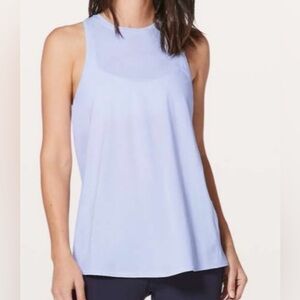 Lululemon All Tied Up Tank Size 10 in Serene Blue